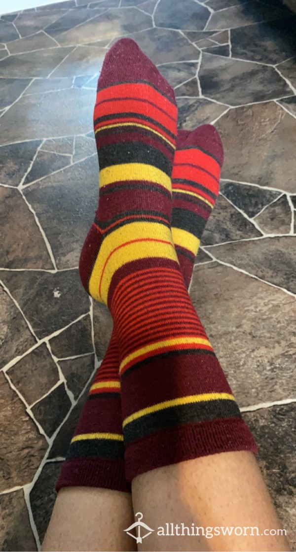 Gryffindor Colored Socks photo