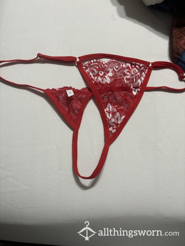 Gstring Red Thong