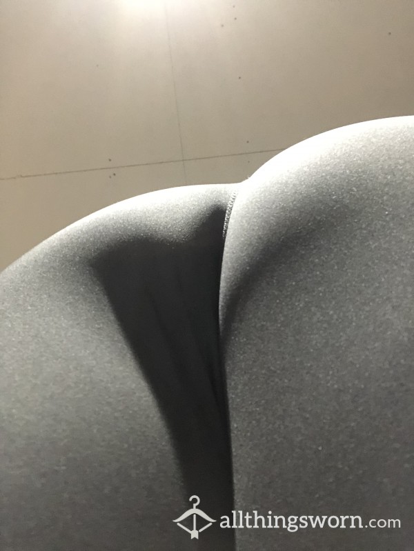 Gym Shorts Worn Without Panties (size XXL)