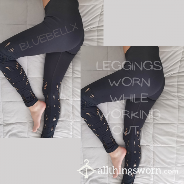 Gyms Legging With Cut Outs On Legs