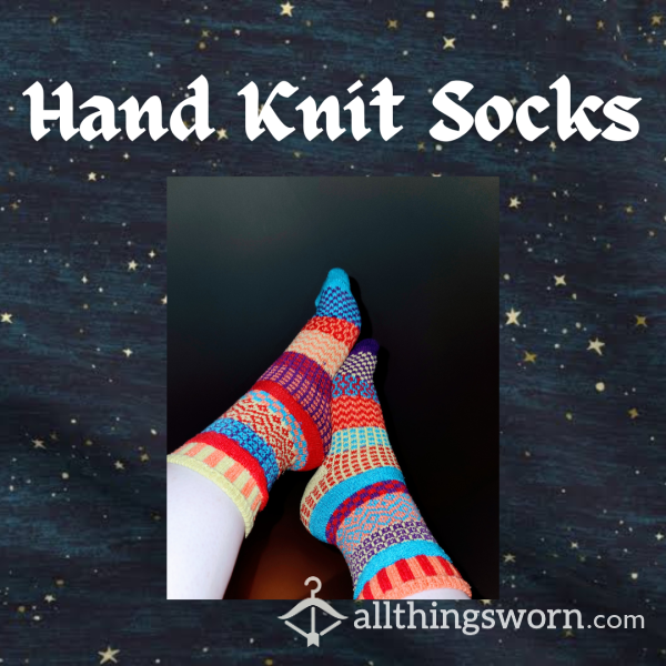 Hand Knit Old Socks