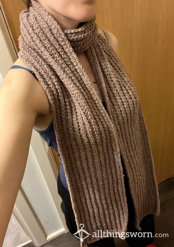 Hand-Made (by Me) 100% Wool Scarf