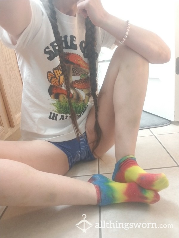 Hand Tye Dyed Socks