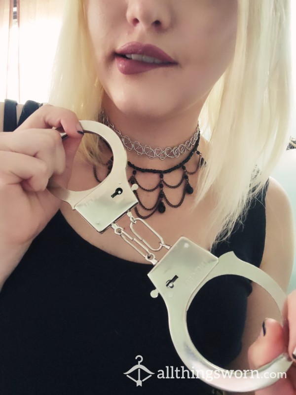 Handcuffs For Playtime 😋