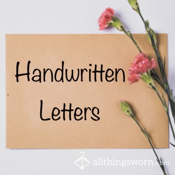 Handwritten Letters - Romantic, Dirty, Or Casual