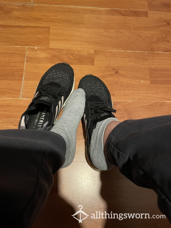 Hanes Grey Socks