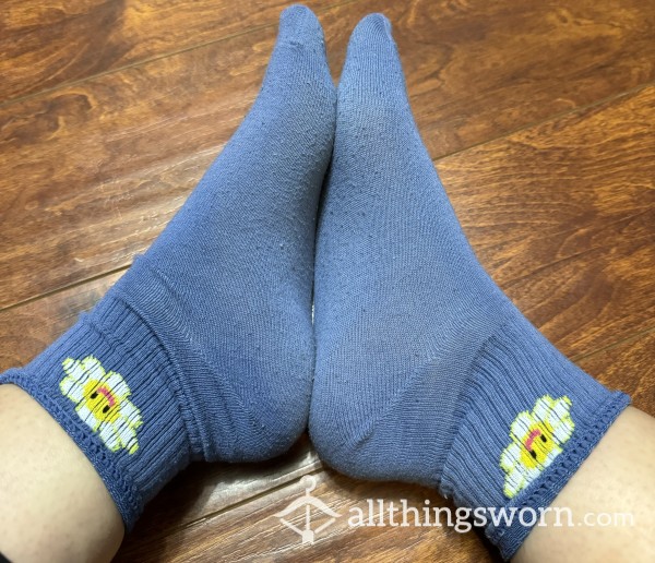 Happy Flower Ankle Socks