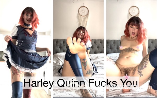 Harley Quinn Fucks You!