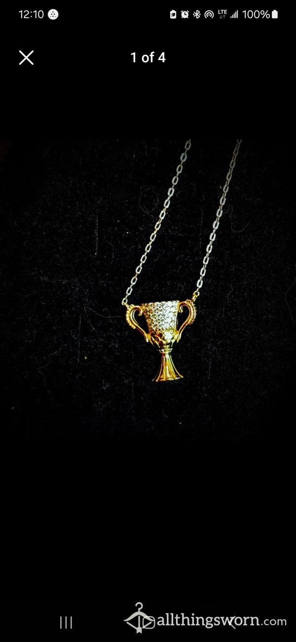 Harry Potter Tri-Wizard Cup Necklace