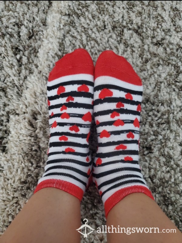 Valentine's Day Ankle Socks ❤💋