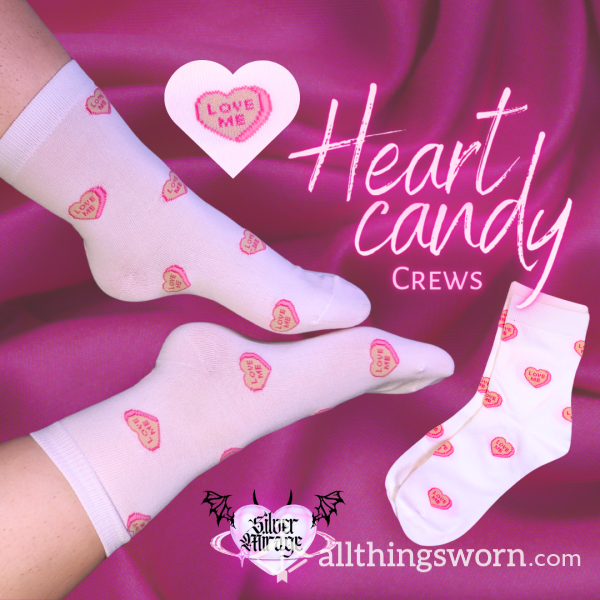 Heart Candy Crew Socks