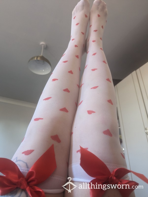 Heart Stockings Was Fucked By An Alpha Wearing These 😉