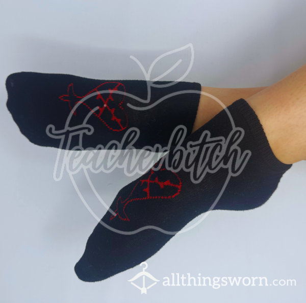 Heartless Kingdom Hearts Ankle Socks