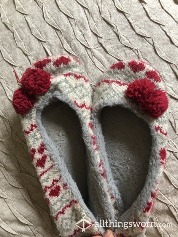 Heavily Scented And Well-worn Slippers