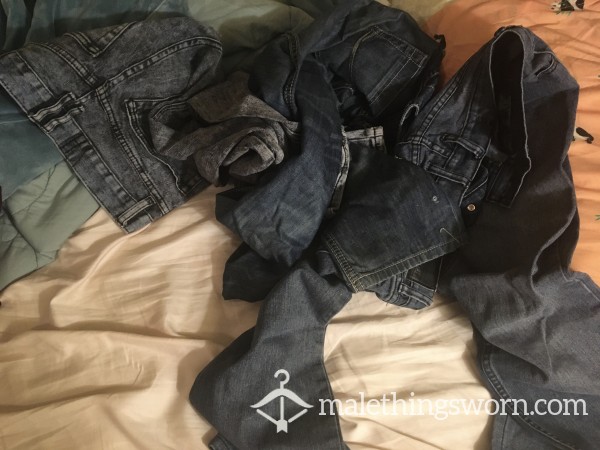 HEAVILY USED Blue Jeans - 3 Available!