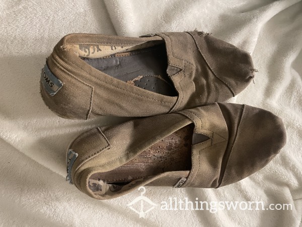 Heavily Worn And Loved Toms