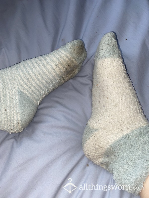 Buy Heavily Worn Fluffy Socks