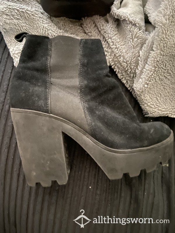 Heeled Boots Size 5