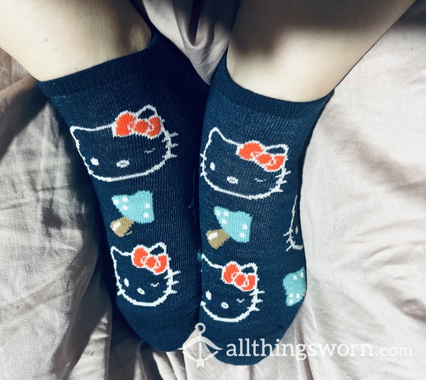 Hello Kitty Mushroom Socks