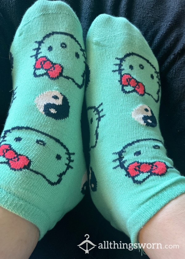 Hello Kitty Thin Peace Socks