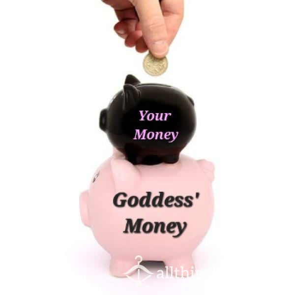 🐷🐷🐷 Hello Little Piggy- Goddess Wants Your Money!! 💰💰💰😈😈😈