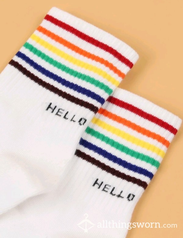 Hello Rainbow Socks 🏳️‍🌈