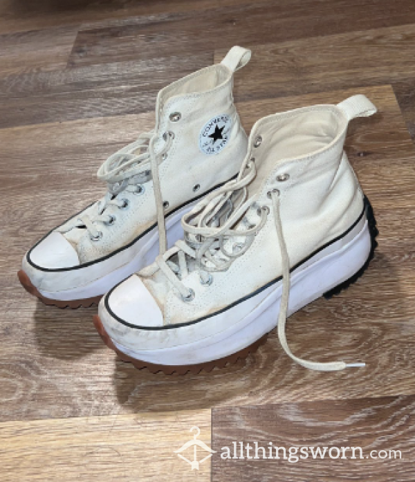 High Top Converse Hikers Used In Ball Busting Meets And More!
