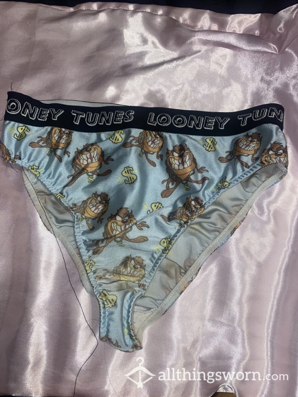 High Waisted Looney Toons Medium Size Panties