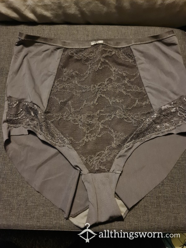 High Waisted Silky Lace No VPL Panties