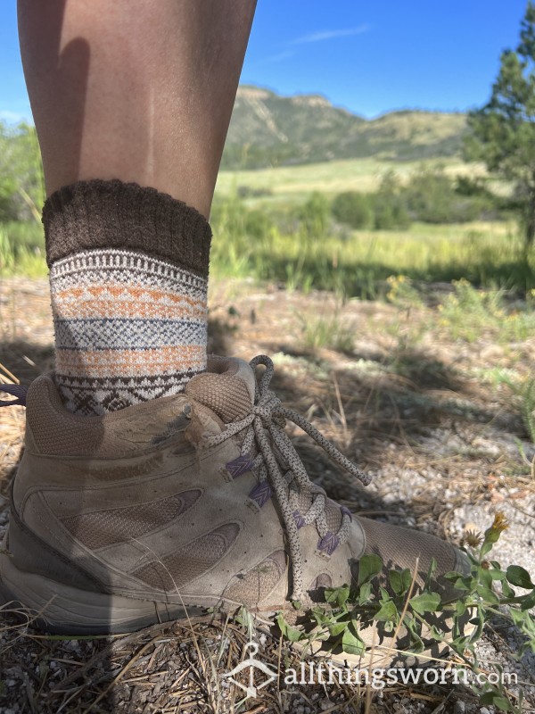 Hiking Socks Worn In 5 Year Old Smelly Boots