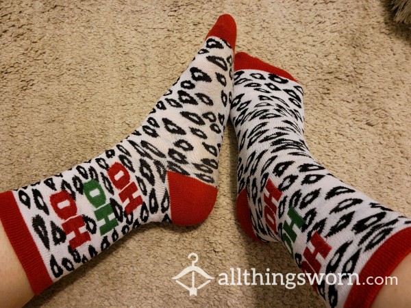 Ho Ho Ho Christmas Socks