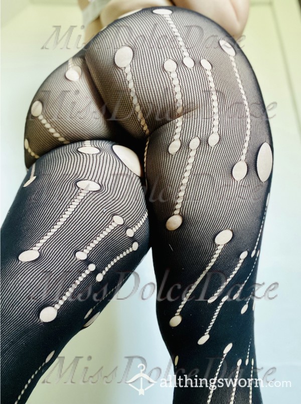 Hole-y Tights Worn 2 Days On Exceptional Fragrant Toes