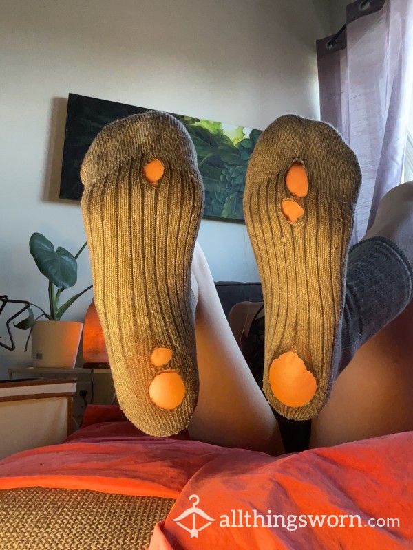 Holes, Thick Winter Socks