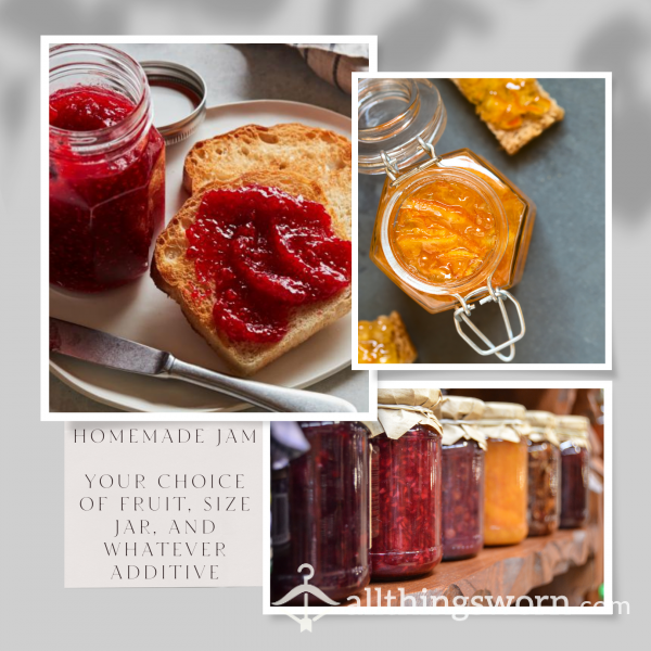 🏖️ Homemade Jam 🏖️ Your Choice Of Fruit, Size Jar, And Whatever Additives 🏖️