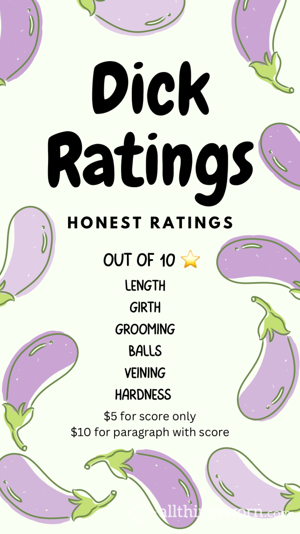Honest Dick Ratings