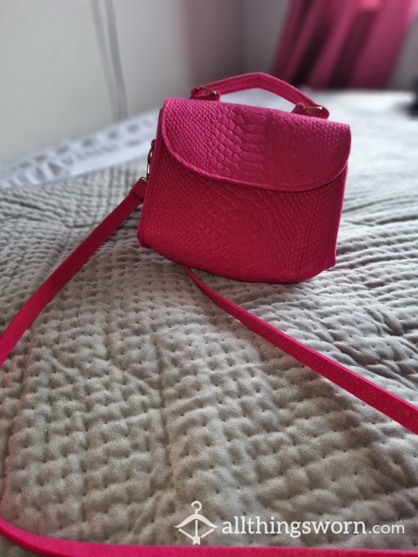 Hot Pink Bag Perfect For You Sissys