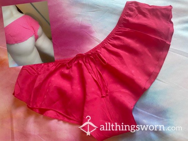 Hot Pink French Knickers