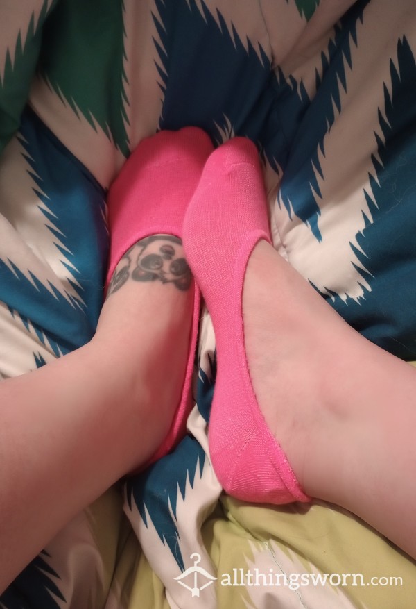 Hot Pink Mini Socks
