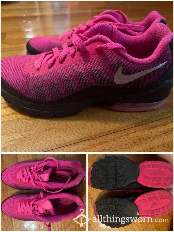 Hot Pink Nike Workout Shoes