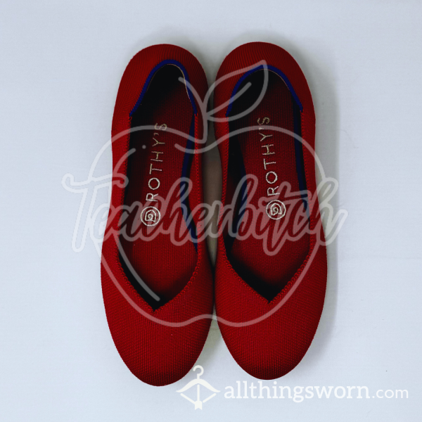 Hot Pink Rothy’s Flats | US Size 8