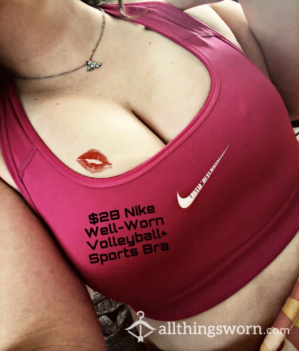 Hot Pink Sports Bra