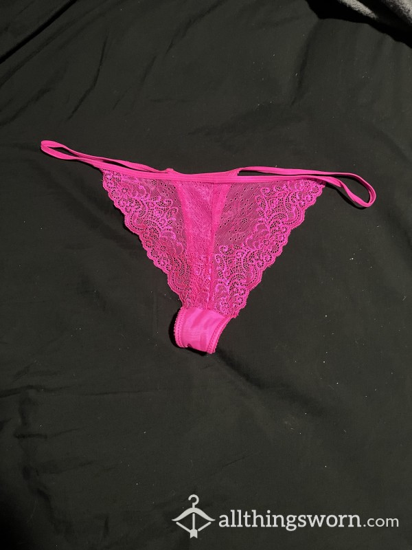 Hot Pink String Thong