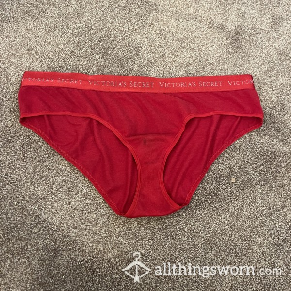 Hot Red Victoria’s Secret Panties