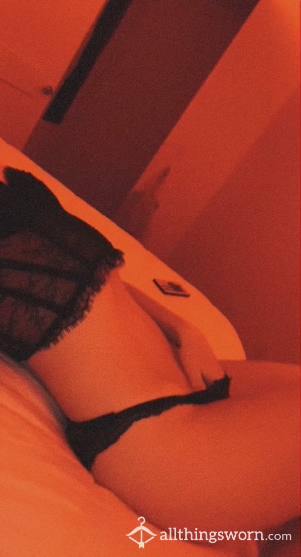 🔥$5🔥 Touching Myself In Black Lingerie