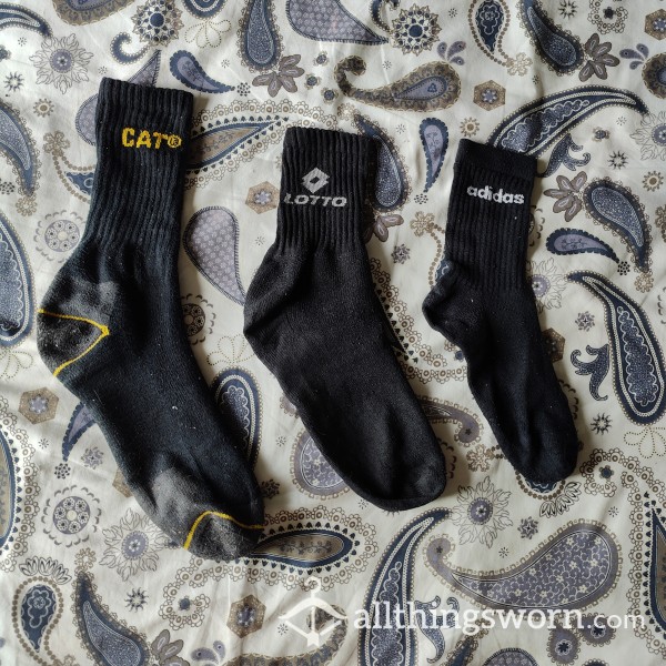 Hubby's Cheesy Work Socks 😵‍💫🧦