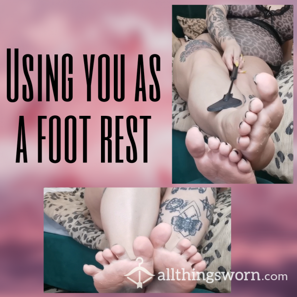 HUMAN Footrest And Humiliation
