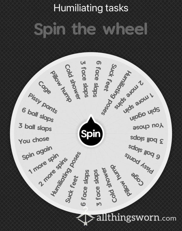 Humiliating Wheel Spin