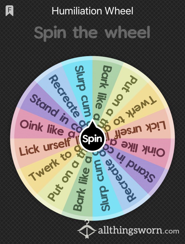 Humiliation L1 Wheel Spin