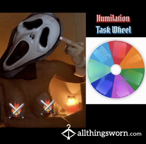 🎡Humiliation Task Wheel ~ Can You Handle It?