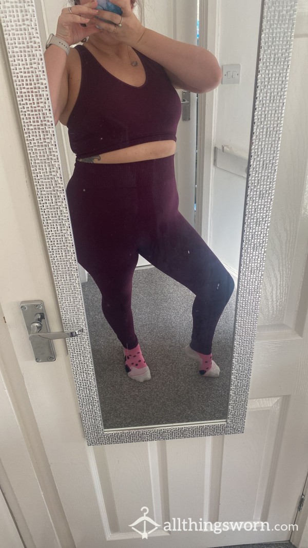 I Am Off To The Gym, Who Wants The G-String Under These Leggings? X